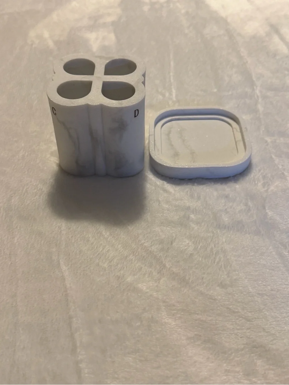 N/A white marble